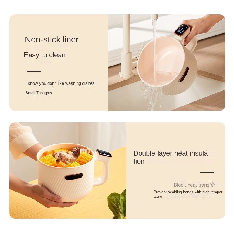One-Pot Multifunctional Electric Cooker – Ideal for Dormitory & Small Spaces - Image 3