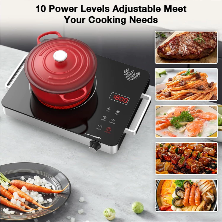 TOSHIBA 3500W Multifunction Infrared Electric Ceramic Heater – High-Power Cooktop with Intelligent Hot Pot Stove Function - Image 5