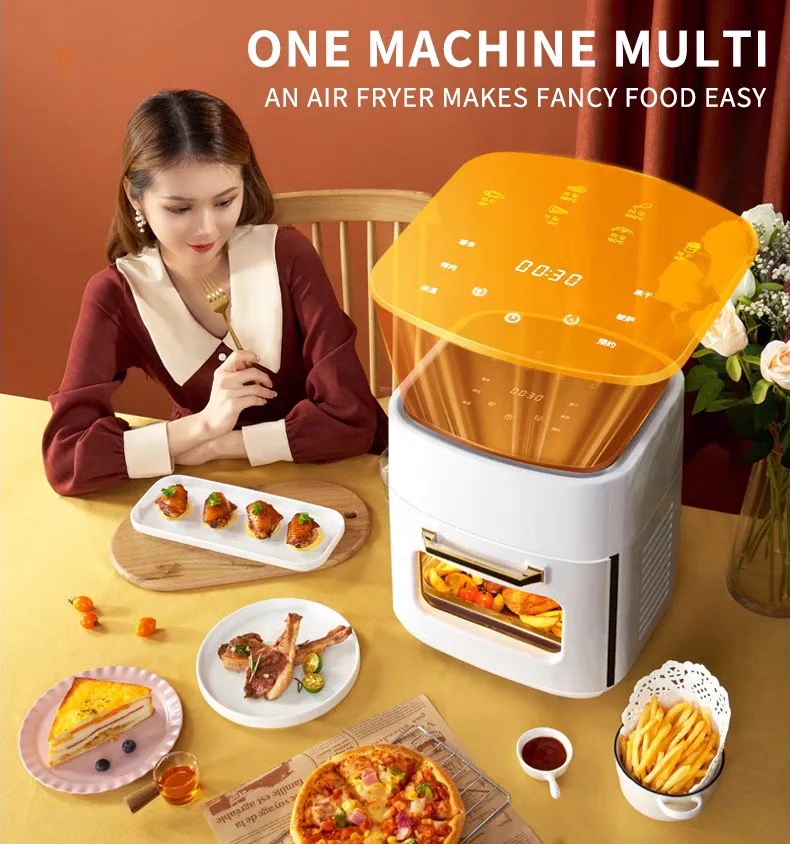 Silver Crest 15L Air Fryer Oven – Oil-Free & Healthy Cooking | All-in-One Air Fryer, Oven, Grill & Rotisserie - Image 4