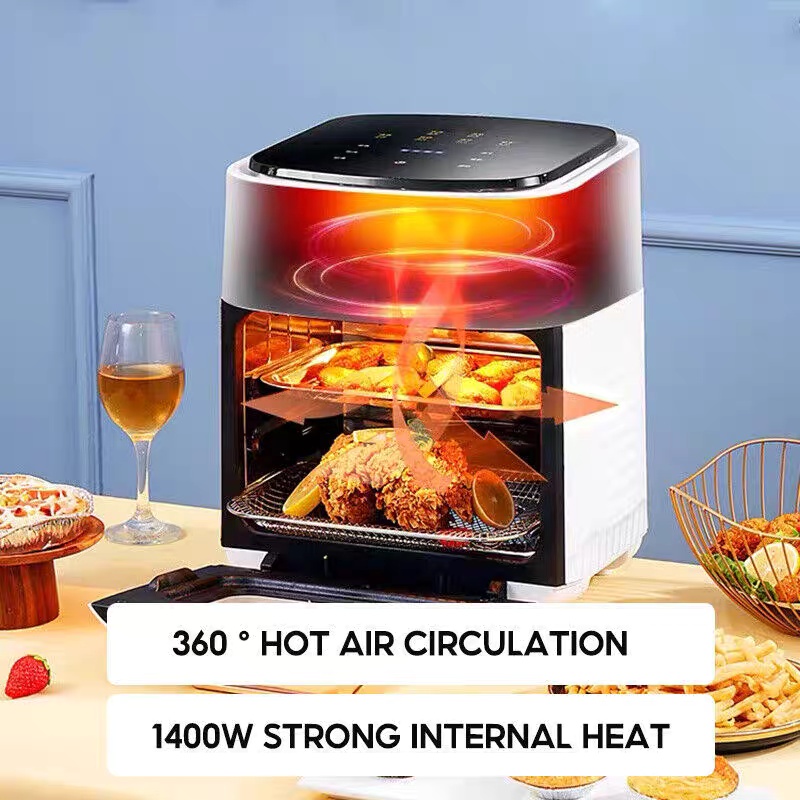 Silver Crest 15L Air Fryer Oven – Oil-Free & Healthy Cooking | All-in-One Air Fryer, Oven, Grill & Rotisserie - Image 8