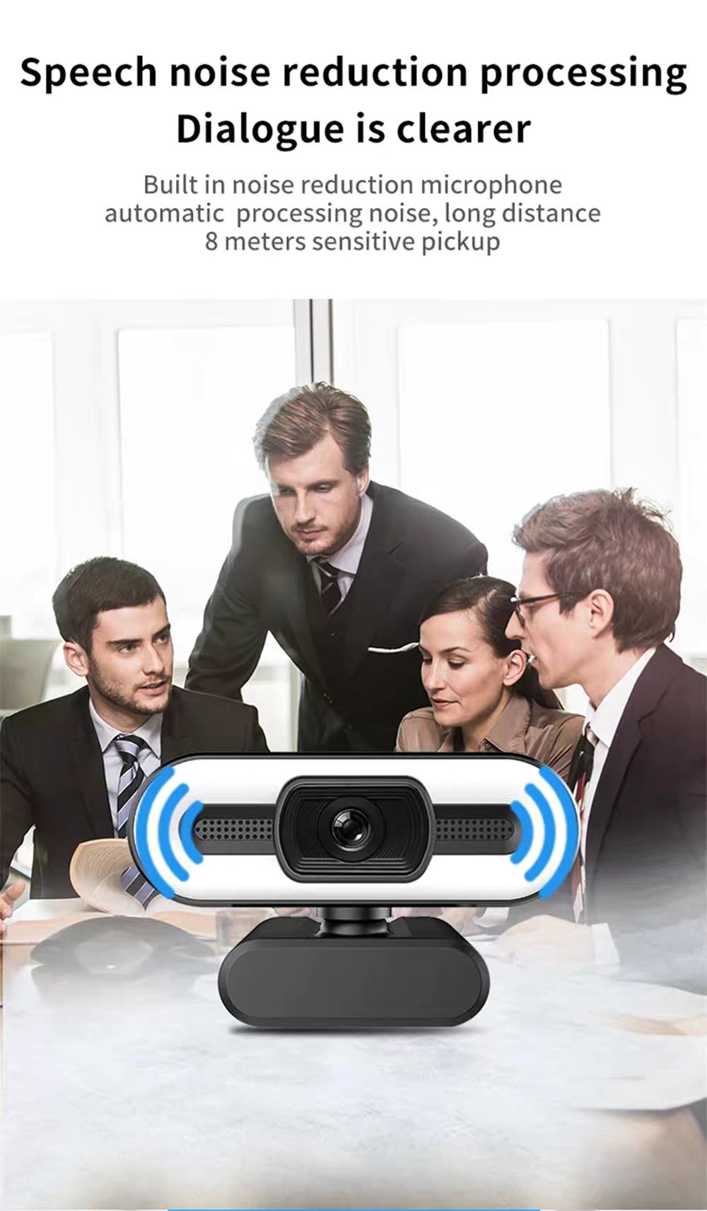 Portable Full HD 1080P / 2K / 4K Webcam – Auto Focus USB Camera for PC & Laptop - Image 6