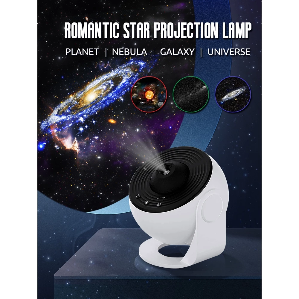 13-in-1 Galaxy Star Projector Light – Aurora Planetarium Night Light - Image 3
