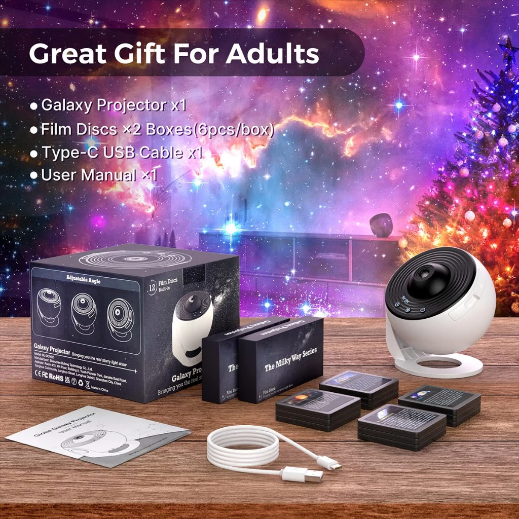 13-in-1 Galaxy Star Projector Light – Aurora Planetarium Night Light - Image 5
