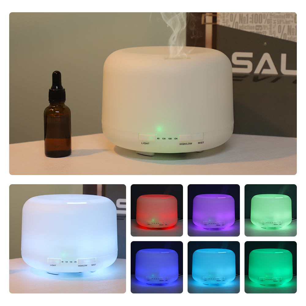 500ML Air Humidifier & Essential Oil Diffuser – Cool Mist Aroma Diffuser for Home, Office & Bedroom - Image 4