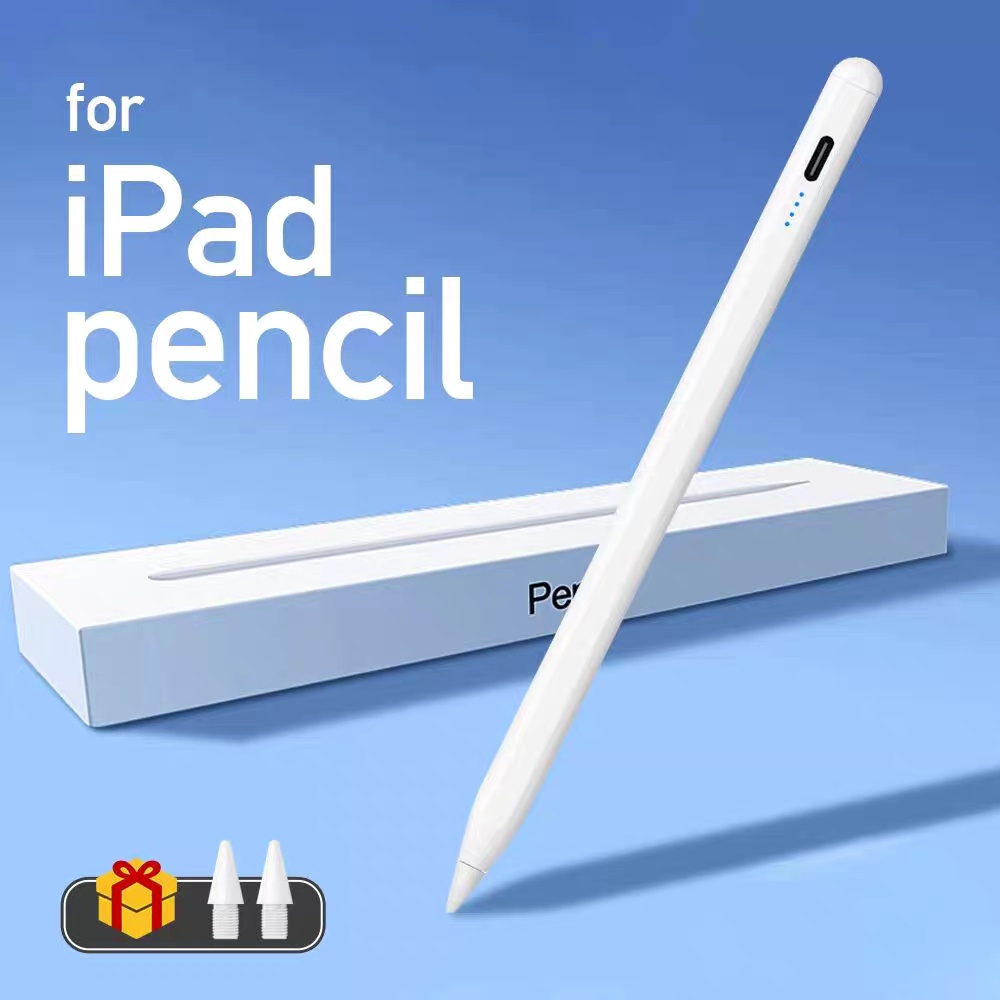 Stylus Pen for Apple iPad – LED Power Indicators | Palm Rejection | High Precision Writing