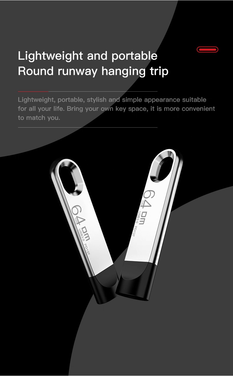 New USB Flash Drive 128GB – Metal Pendrive | USB 3.0 High-Speed Memory Stick - Image 7