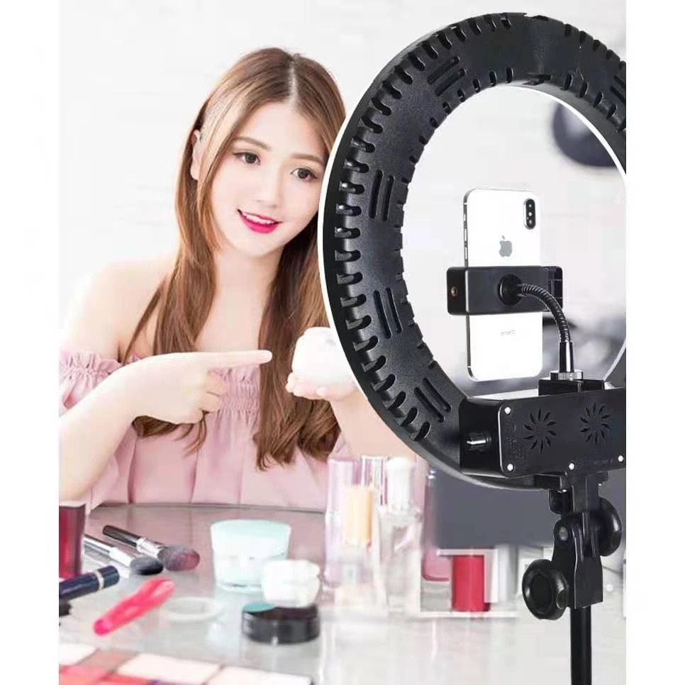 33cm 3D LED Selfie Ring Light – Perfect for Live Streaming, Photo & Video - Image 2
