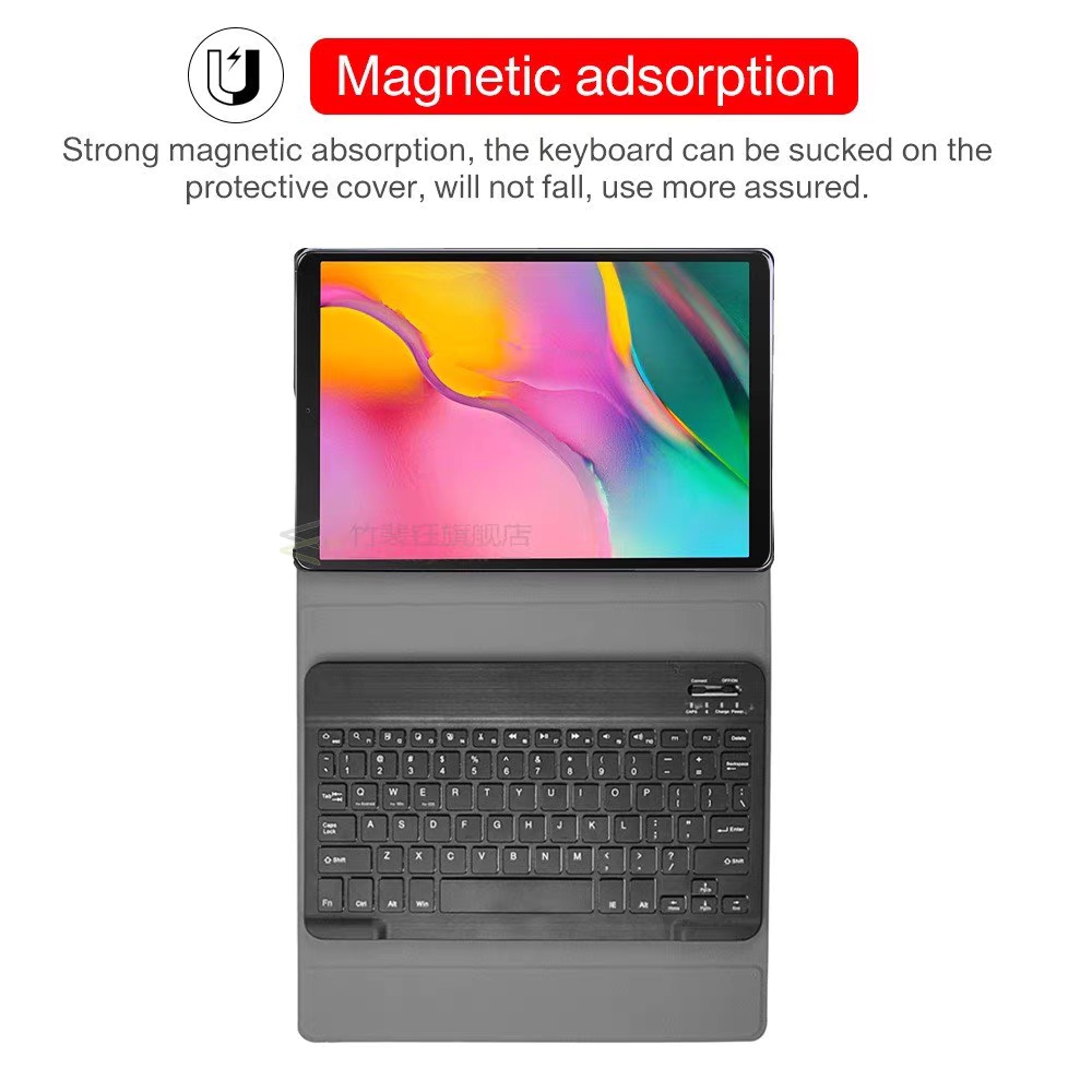 Keyboard + Protective Case for Samsung Galaxy Tab A7 10.4" (SM-T500/T505, 2020) - Image 2