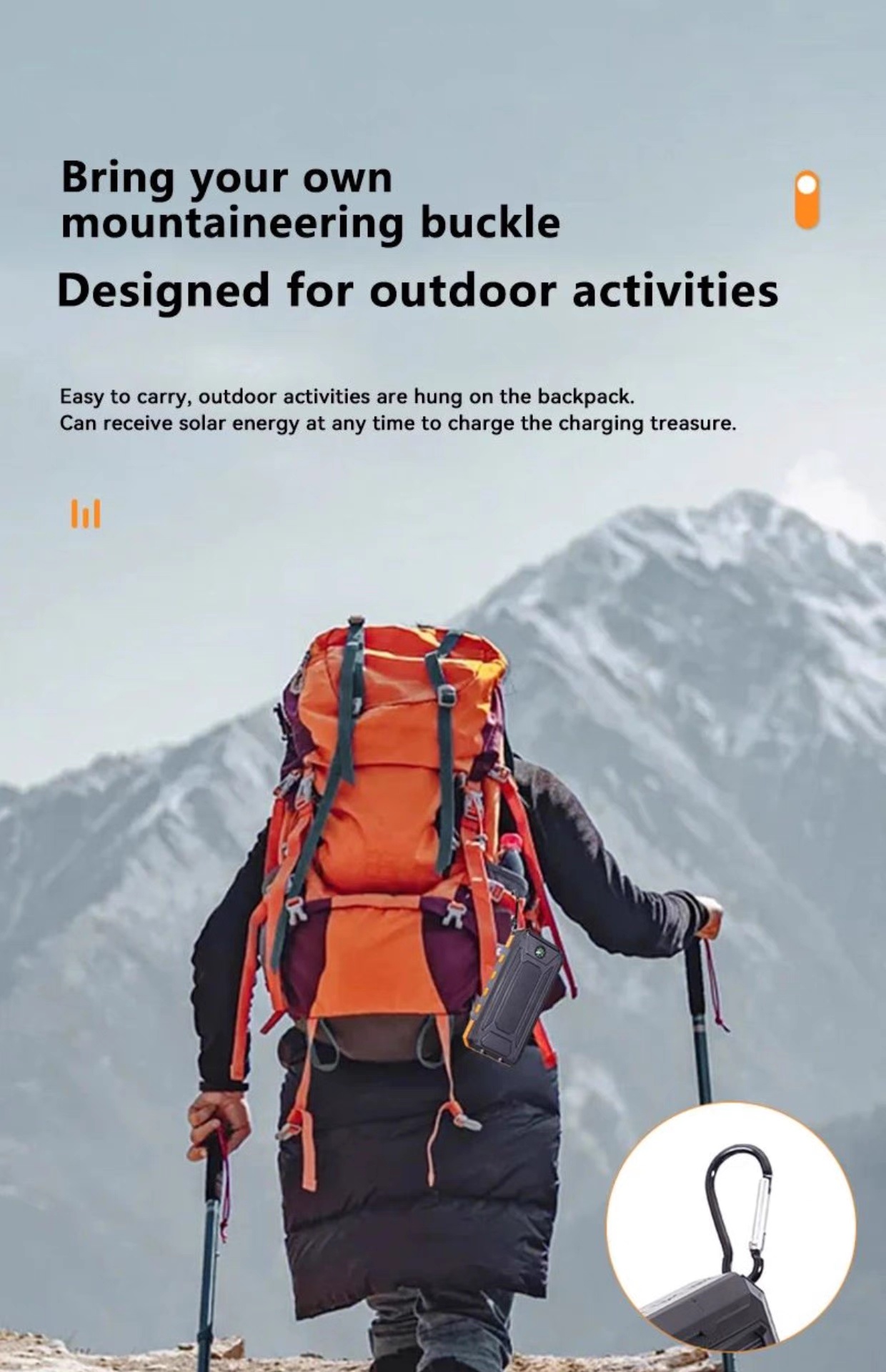 10000mAh Solar Power Bank – Perfect for Outdoor, Fishing, Camping & Emergency Use - Image 9