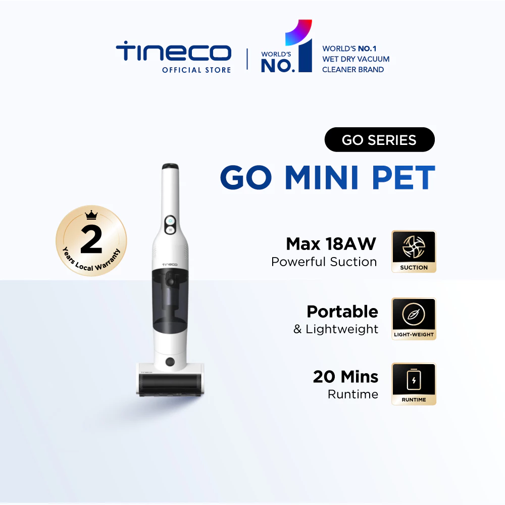 Tineco GO MINI PET Cordless Handheld Vacuum