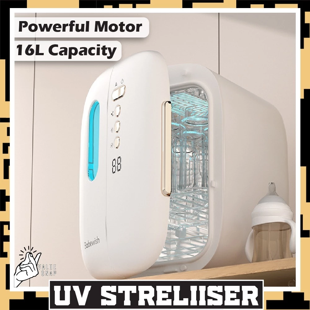 Mini UV Sterilizer & Dryer for Baby Bottles | Portable & Efficient
